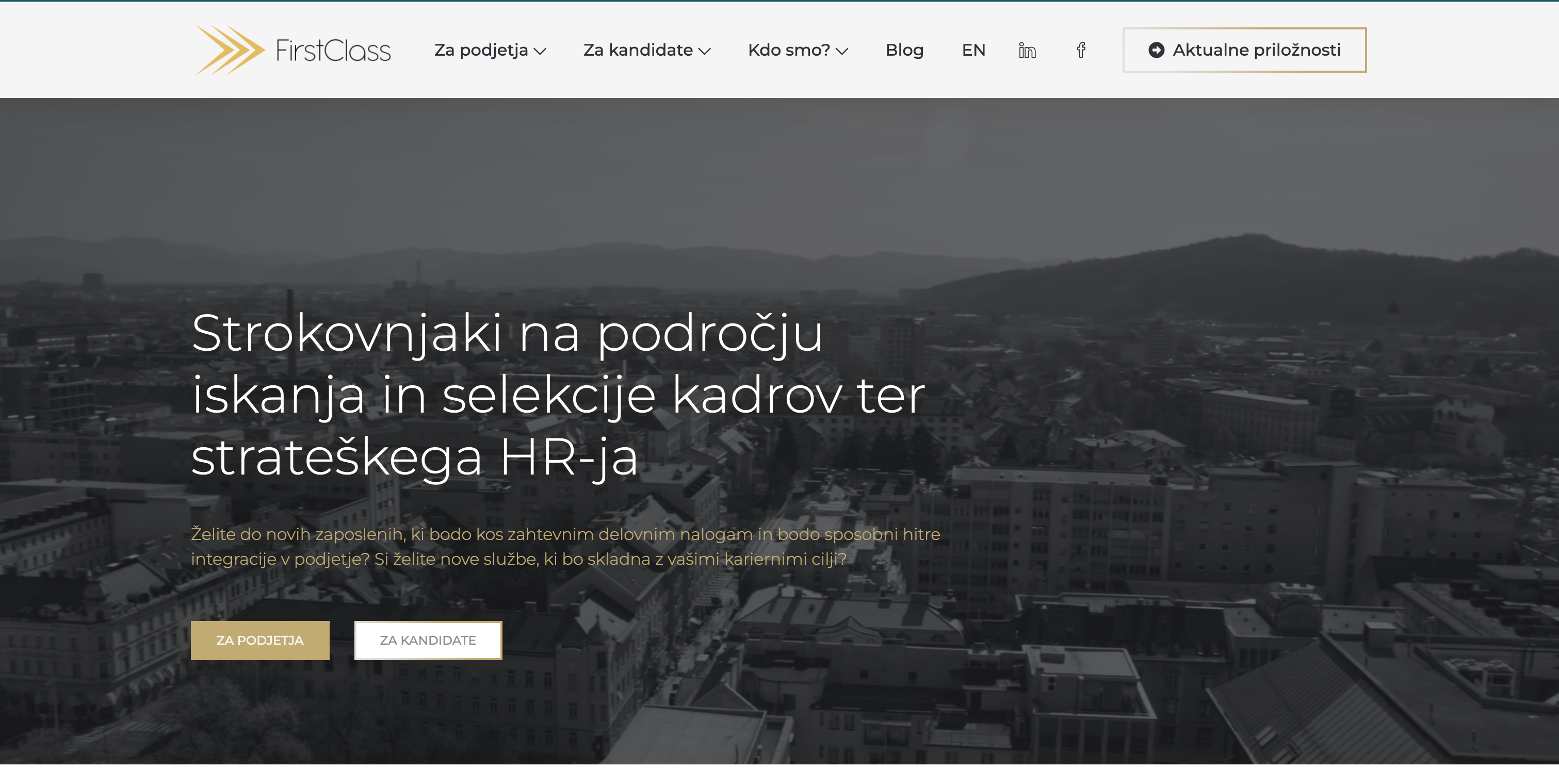 FirstClass website